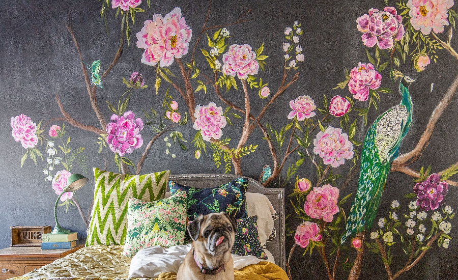 DIY Bedroom Accent Wall Makeover (The Unexpected Impact of One Wall)