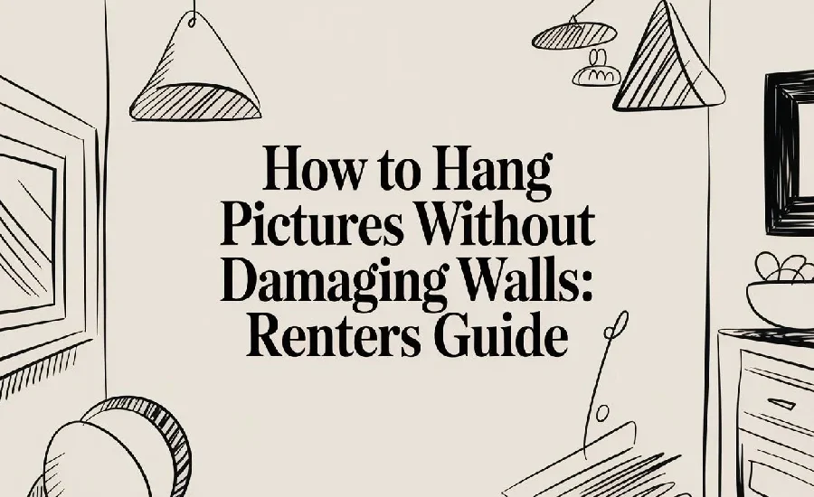 Best Hardware & Fasteners for Renters (Damage-Free Wall Mounting)